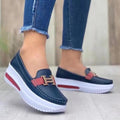 Mocassim Feminino Casual Forever CAL34 - Mocassim Feminino Casual Forever Casa Tech Loja Azul 35 