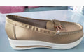 Mocassim Feminino Casual Forever CAL34 - Mocassim Feminino Casual Forever Casa Tech Loja Dourado 35 