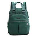 Mochila Anti-Roubo Impermeável com Carregador USB G1P13 - Mochila Impermeável Anti-Roubo Casa Tech Loja Verde 