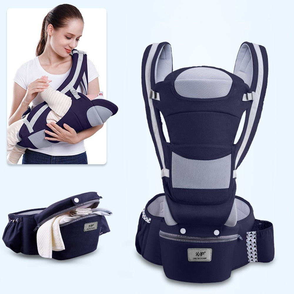 Mochila Bebê Canguru – Multi Funcional Ergonômico G7P13 - Mochila Bebê Canguru – Multi Funcional Ergonômico Casa Tech Loja 