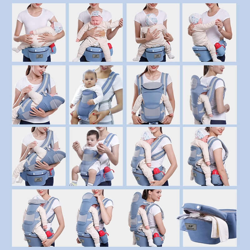 Mochila Bebê Canguru – Multi Funcional Ergonômico G7P13 - Mochila Bebê Canguru – Multi Funcional Ergonômico Casa Tech Loja 