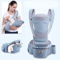 Mochila Bebê Canguru – Multi Funcional Ergonômico G7P13 - Mochila Bebê Canguru – Multi Funcional Ergonômico Casa Tech Loja Azul 