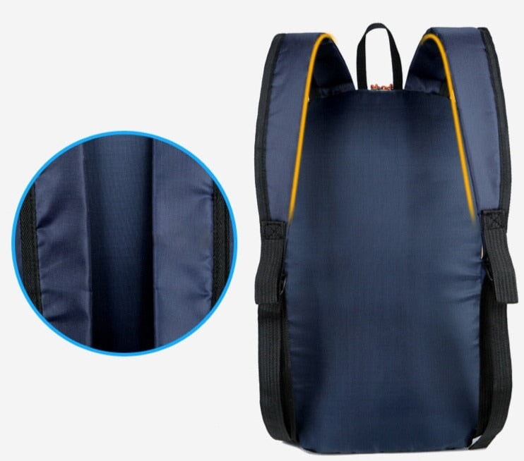 Mochila de Ombro Confortável Azul MBM13 - Mochila de Ombro Confortável Azul Casa Tech 