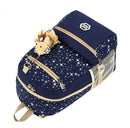 Mochila Escolar Feminina - Kit com 3 peças + 1 Chaveiro BOL28 - Mochila Escolar Feminina - Kit com 3 peças + 1 Chaveiro Casa Tech Loja 