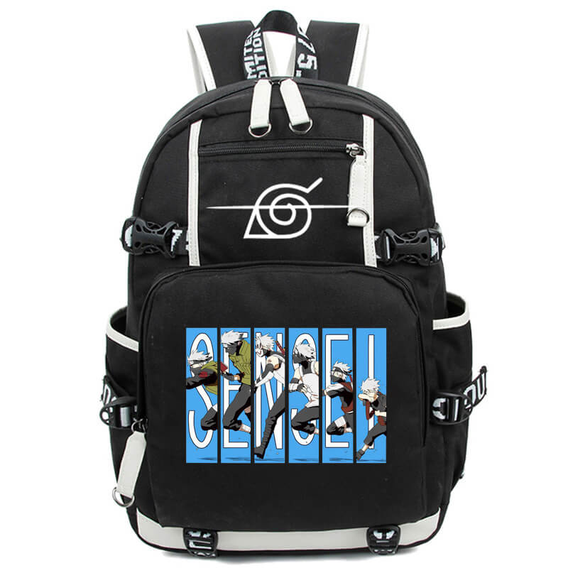 Mochila Escolar Infantil Naruto Original Volta às Aulas 2023 BOL29 - Mochila Escolar Infantil Naruto Original Volta às Aulas 2023 Casa Tech Loja Crescimento do Kakashi 