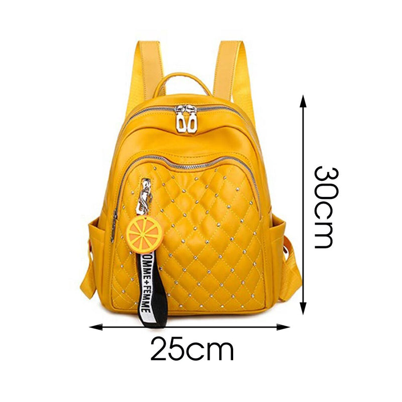 Mochila Feminina Estilosa Orange 0 Casa Tech Loja 