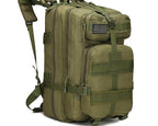 Mochila Tática Sobrevivência TatBag (50L) G2P22 - Mochila Tática Sobrevivência Casa Tech Loja Verde (50L) 