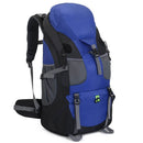 Mochila Viagem Camping Trilha Montanhismo Aventura 50L BOL26 - Mochila Viagem Camping Trilha Montanhismo Aventura 50L Casa Tech Loja Azul 