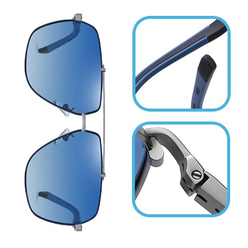 Óculos Aviador Polarizado Masculino OCM10 - Óculos Aviador Polarizado Masculino Casa Tech 