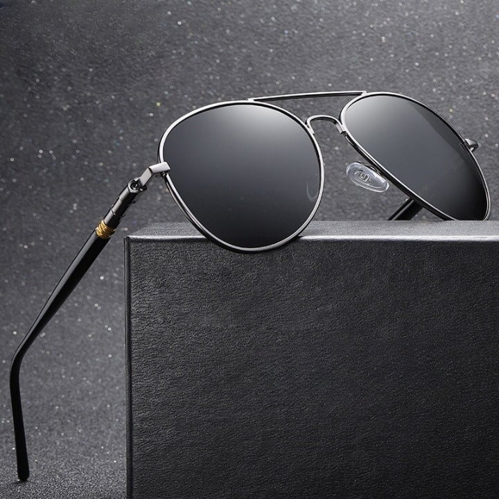 Óculos de Sol Masculino Aviador Polarizado 0 Casa Tech 