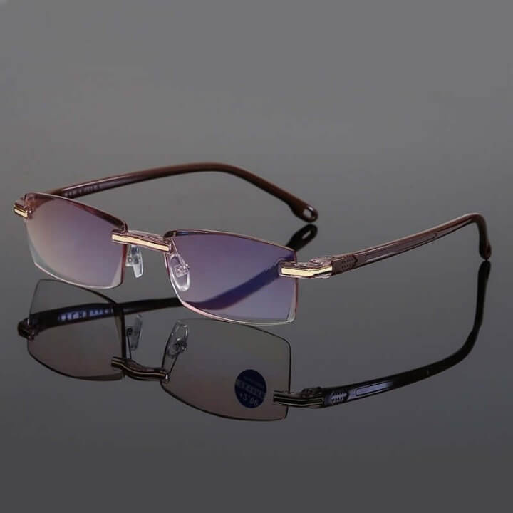 Óculos Inteligente Safira | Óculos de Leitura G5P19 - Óculos Inteligente Safira | Óculos de Leitura Casa Tech Loja 0 Marrom 