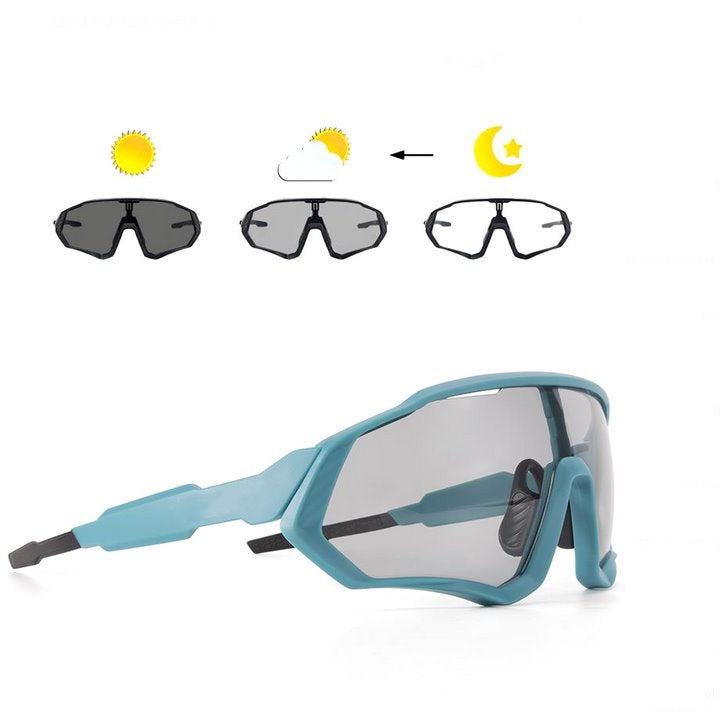 Óculos Unissex de Ciclismo - Bike Glasses OCM04 - Bike Glasses Casa Tech Azul 