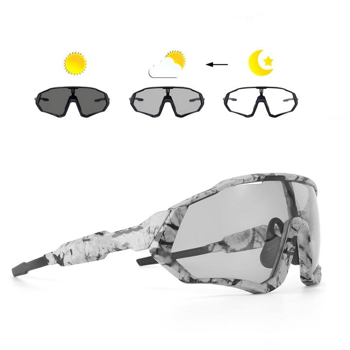 Óculos Unissex de Ciclismo - Bike Glasses OCM04 - Bike Glasses Casa Tech Mármore 