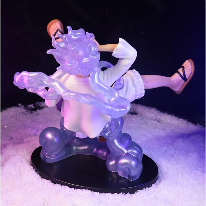One Piece Luffy Deus Nika Gear 5 Boneco Figure Action BRI10 - One Piece Luffy Deus Nika Gear 5 Boneco Figure Action Casa Tech 