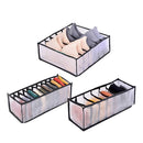 Organizador de Roupas Max Comfort G3P23 - Box Organizador Casa Tech Loja Kit Preto 