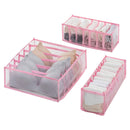 Organizador de Roupas Max Comfort G3P23 - Box Organizador Casa Tech Loja Kit Rosa 