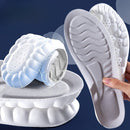 Palmilha Ortopédica Anatômica 4D ORT10 - Palmilha Ortopédica Anatômica 4D Casa Tech Cinza 34-35 