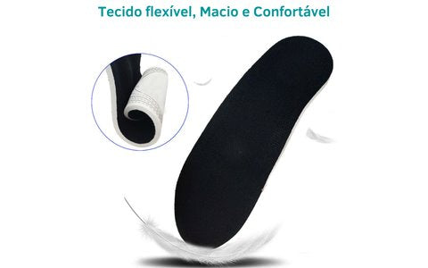 Palmilha Ortopédica para Fascite Plantar G4P31 - Palmilha Ortopédica para Fascite Casa Tech Loja 