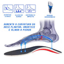 Palmilha Ortopédica para Fascite Plantar G4P31 - Palmilha Ortopédica para Fascite Casa Tech Loja 
