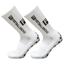 Par de Meias Antiderrapantes Ultra Confortáveis G4P8 - PAR DE MEIAS ANTIDERRAPANTES Casa Tech Loja Branco 