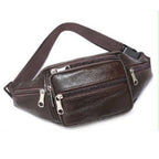 Pochete de Couro MBM11 - Pochette de Couro Casa Tech Marrom 