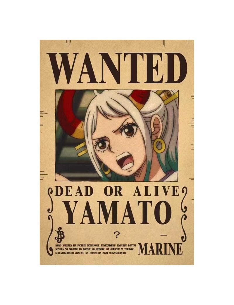 Poster Wanted One Piece BRI23 - Poster Wanted One Piece Casa Tech 4 