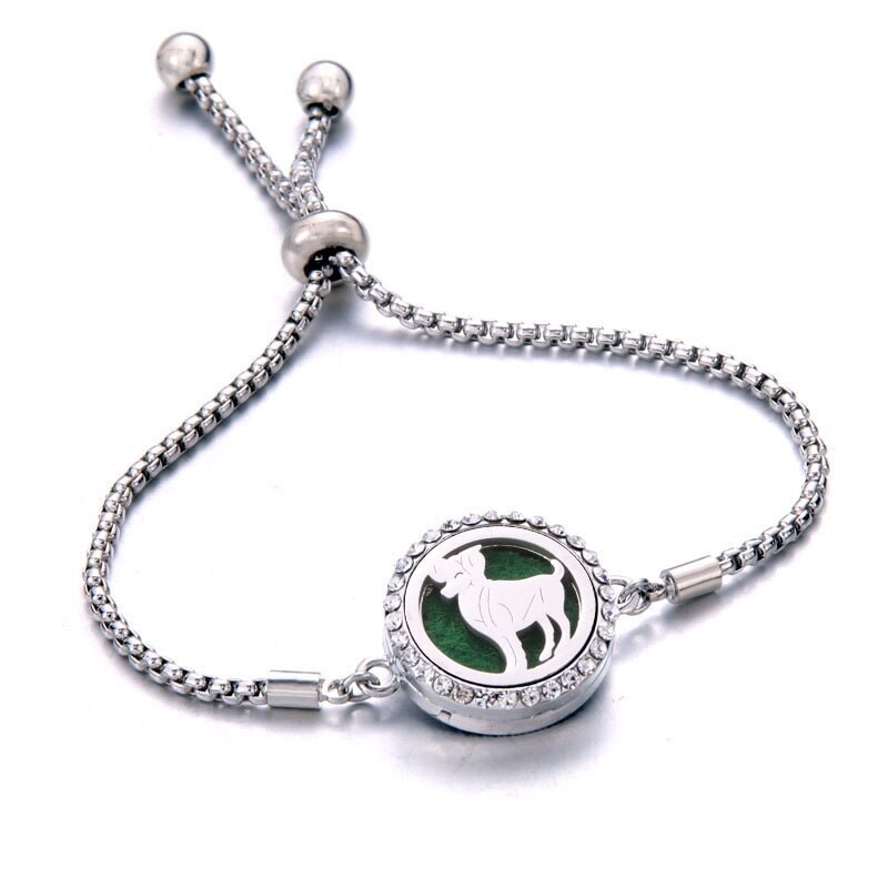 Pulseira Difusora de Perfume - Aroma terapia RPF07 - Pulseira Difusora de Perfume - Aroma terapia Casa Tech Cachorro 