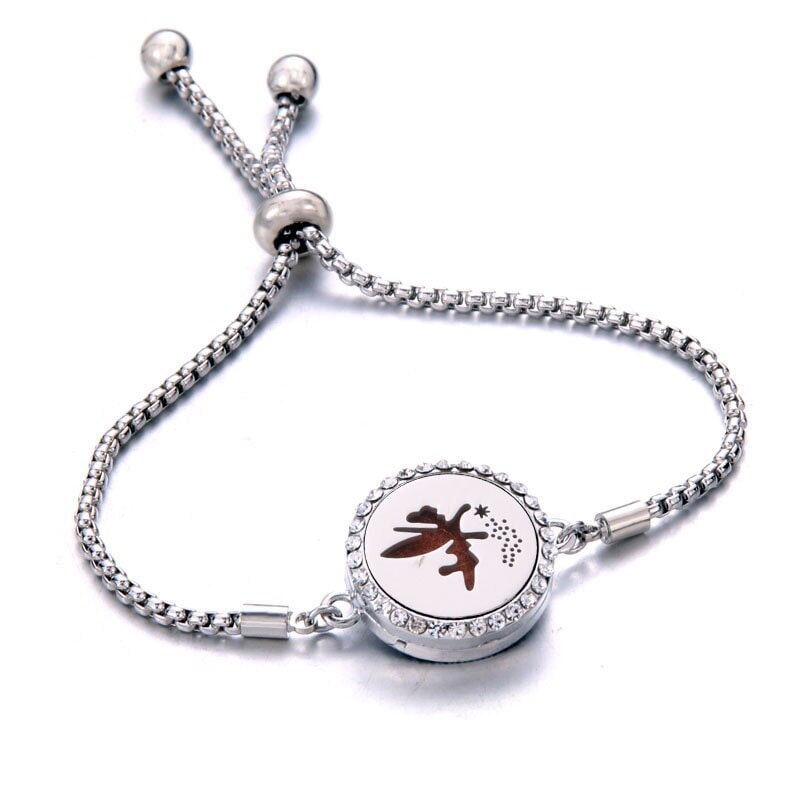 Pulseira Difusora de Perfume - Aroma terapia RPF07 - Pulseira Difusora de Perfume - Aroma terapia Casa Tech Fada 