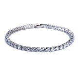 Pulseira Feminina Cravejada Zircônio