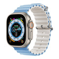 Pulseira para Smartwatch ATC03 - Pulseira para Smartwatch Casa Tech Azul e Branco 38 / 40 / 41 mm 