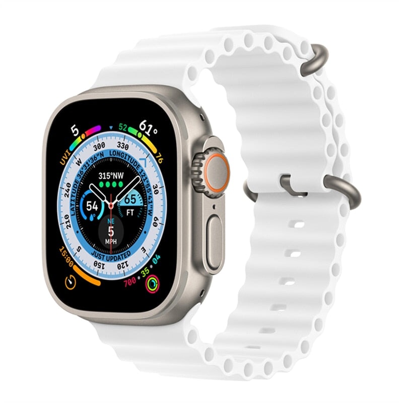 Pulseira para Smartwatch ATC03 - Pulseira para Smartwatch Casa Tech Branco 38 / 40 / 41 mm 