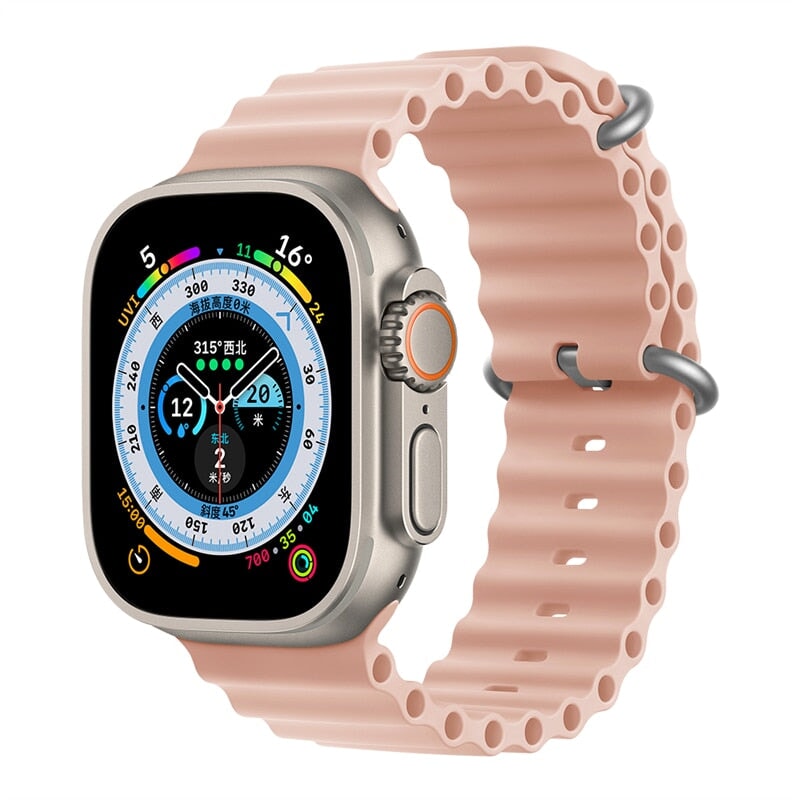 Pulseira para Smartwatch ATC03 - Pulseira para Smartwatch Casa Tech Rosa 38 / 40 / 41 mm 