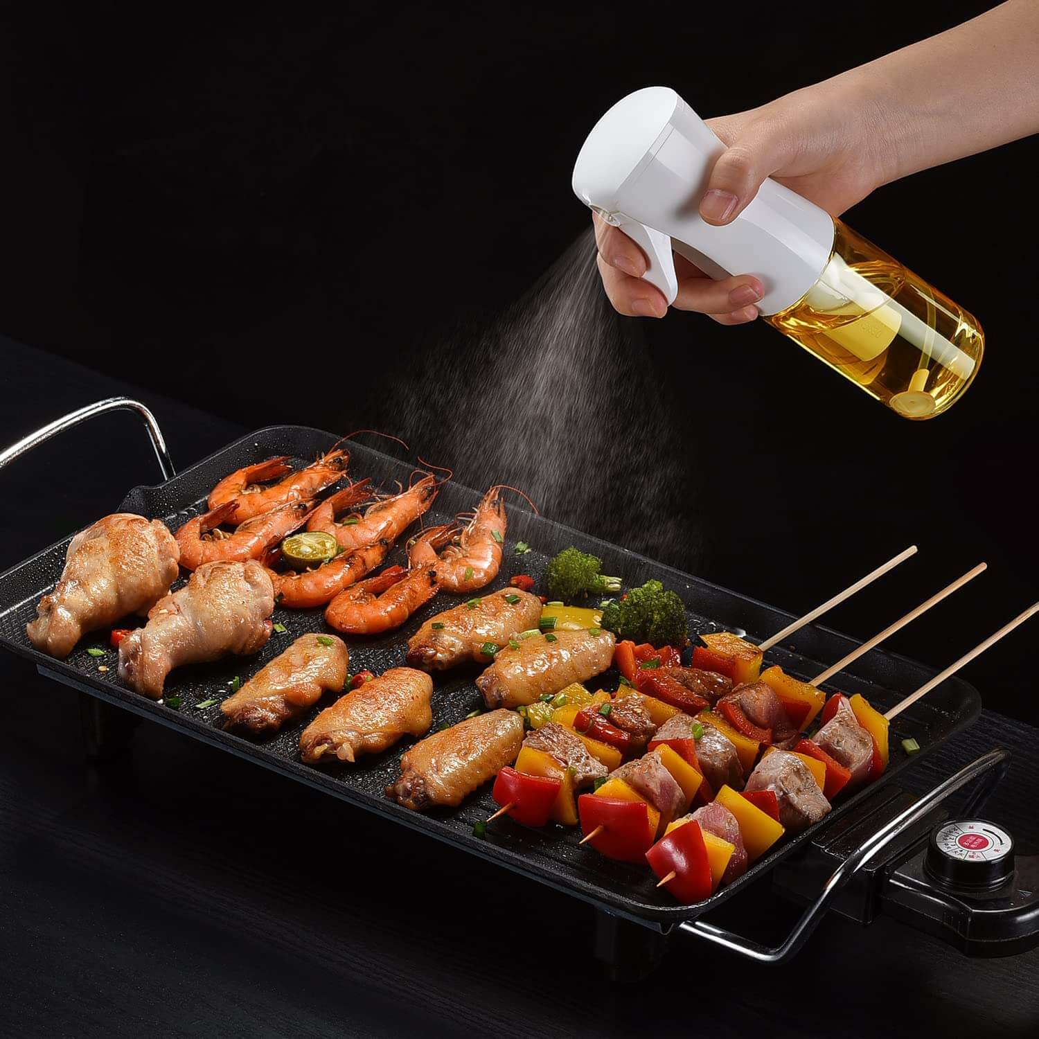Pulverizador de óleo para Cozinhar - Spray Master G9P16 - Pulverizador de óleo para Cozinhar - Spray Master Casa Tech Loja 