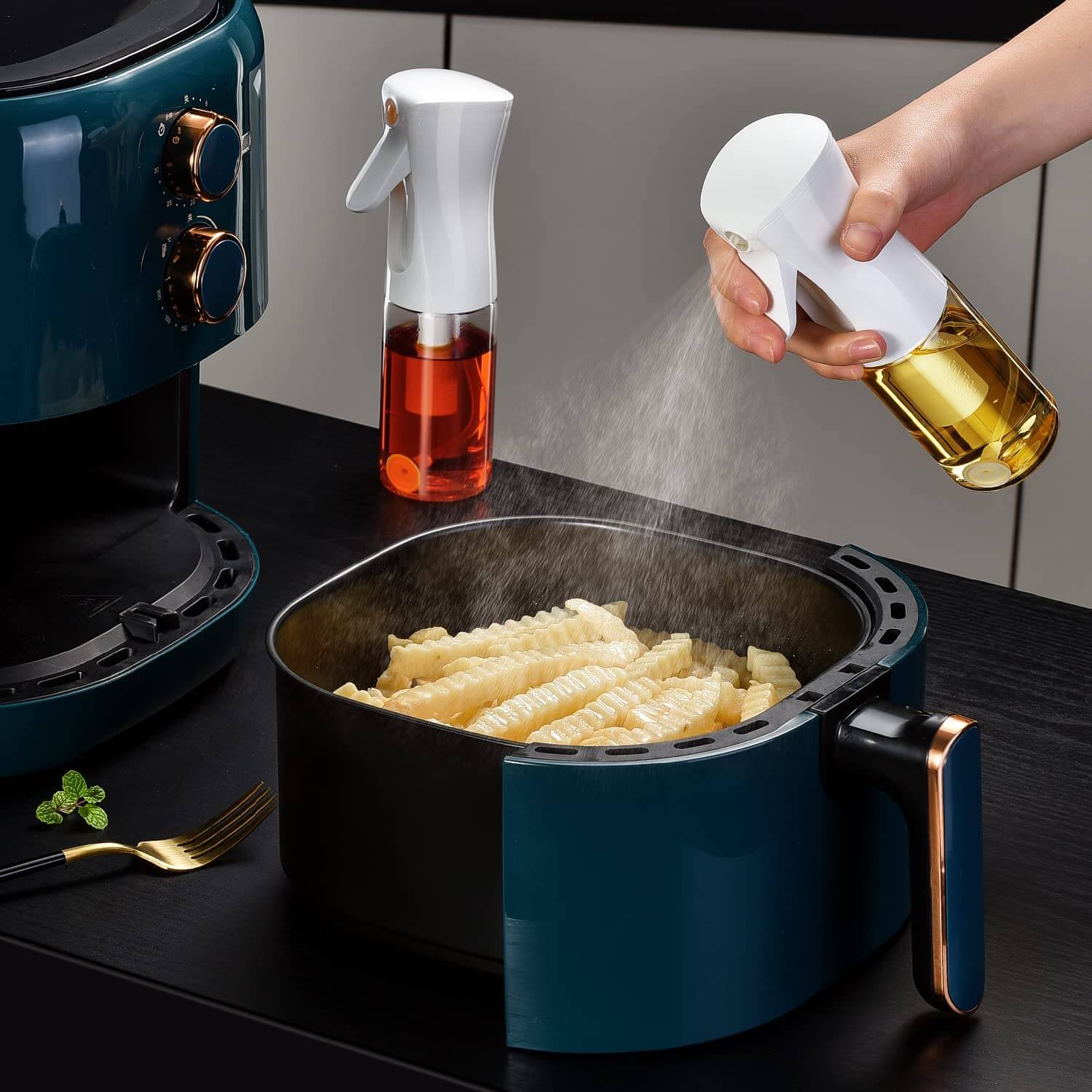 Pulverizador de óleo para Cozinhar - Spray Master G9P16 - Pulverizador de óleo para Cozinhar - Spray Master Casa Tech Loja 