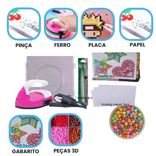 Quebra-Cabeças 3D Brinquedo Educativo Infantil BRI18 - Quebra-Cabeças 3D Brinquedo Educativo Infantil Casa Tech 