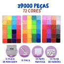 Quebra-Cabeças 3D Brinquedo Educativo Infantil BRI18 - Quebra-Cabeças 3D Brinquedo Educativo Infantil Casa Tech 72 Cores e 39 Mil Peças 