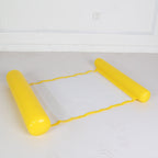 Rede Inflável para Piscina - Floating Bed Pool G2P17 - Rede Inflável para Piscina Casa Tech Loja Amarelo 