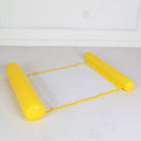 Rede Inflável para Piscina - Floating Bed Pool G2P17 - Rede Inflável para Piscina Casa Tech Loja Amarelo 