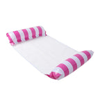 Rede Inflável para Piscina - Floating Bed Pool G2P17 - Rede Inflável para Piscina Casa Tech Loja Listra Rosa 