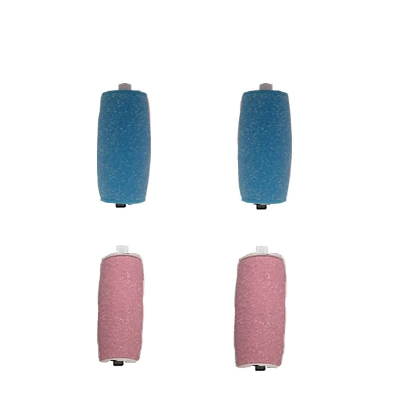 Refil para Lixa de Pé Elétrica - 4 peças HPE11 - Refil para Lixa de Pé Elétrica - 4 peças Casa Tech 2 Azul +2 Rosa 