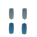 Refil para Lixa de Pé Elétrica - 4 peças HPE11 - Refil para Lixa de Pé Elétrica - 4 peças Casa Tech 2 Cinza + 2 Azul 