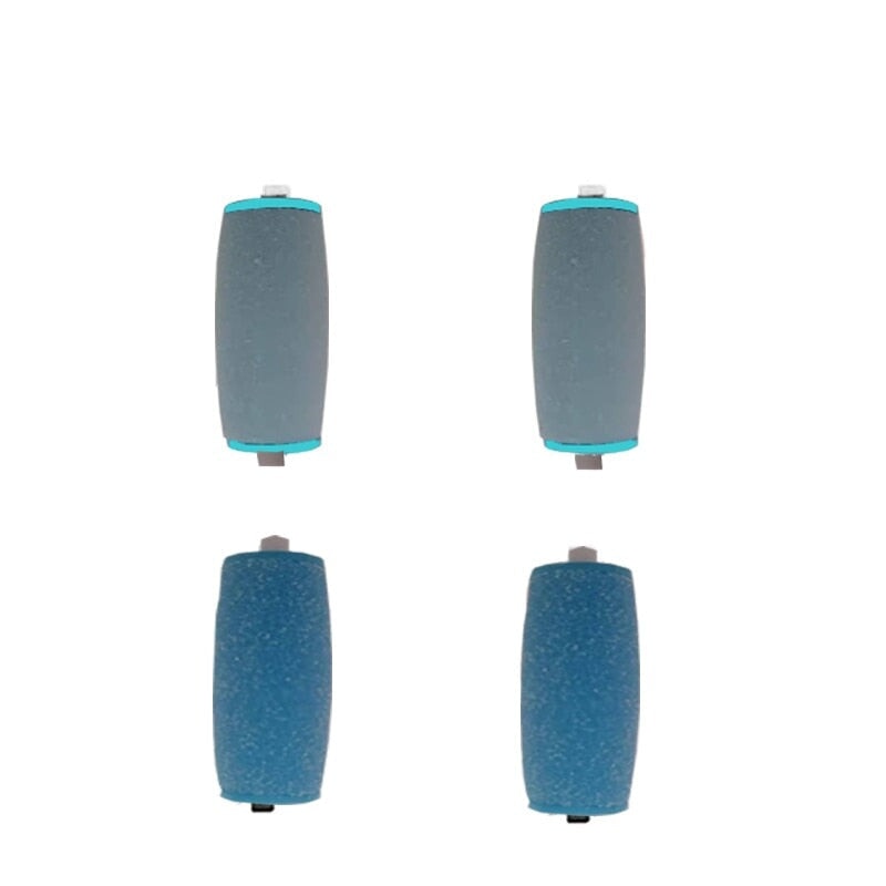Refil para Lixa de Pé Elétrica - 4 peças HPE11 - Refil para Lixa de Pé Elétrica - 4 peças Casa Tech 2 Cinza + 2 Azul 