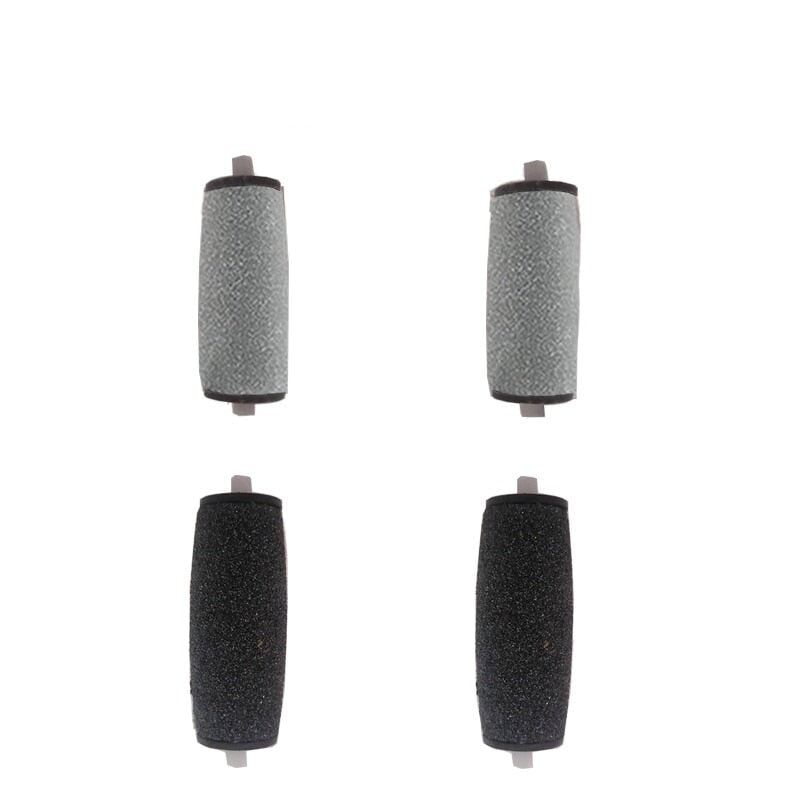 Refil para Lixa de Pé Elétrica - 4 peças HPE11 - Refil para Lixa de Pé Elétrica - 4 peças Casa Tech 2 Cinza + 2 Preto 