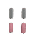Refil para Lixa de Pé Elétrica - 4 peças HPE11 - Refil para Lixa de Pé Elétrica - 4 peças Casa Tech 2 Cinza + 2 Rosa 