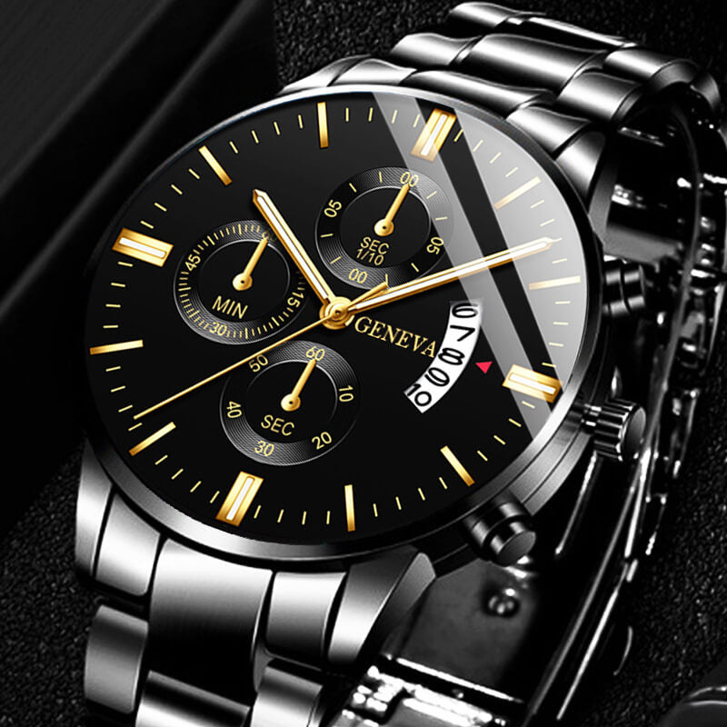 Relógio Geneva + Pulseira Brinde ACE13 - Relógio Geneva + Pulseira Brinde Casa Tech Loja 
