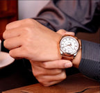 Relógio Minimalista Masculino Geneva ACE10 - Relógio Minimalista Masculino Geneva Casa Tech Loja 