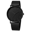 Relógio Minimalista Masculino Military ACE11 - Relógio Minimalista Masculino Military Casa Tech Loja Preto 