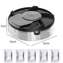 Repelente de Mosquitos e Insetos UTI23 - Repelente de Mosquitos e Insetos Casa Tech Preto + 5 Saches de iscas de Brinde 