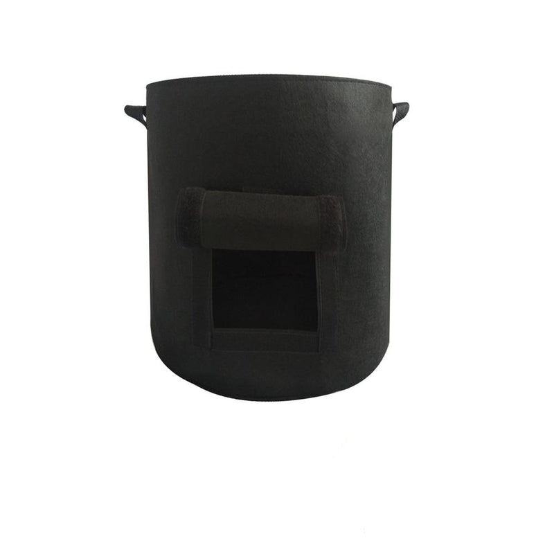 Saco de Plantio Reciclável Biodegradável G1P31 - Saco de Plantio Casa Tech Loja Preto 