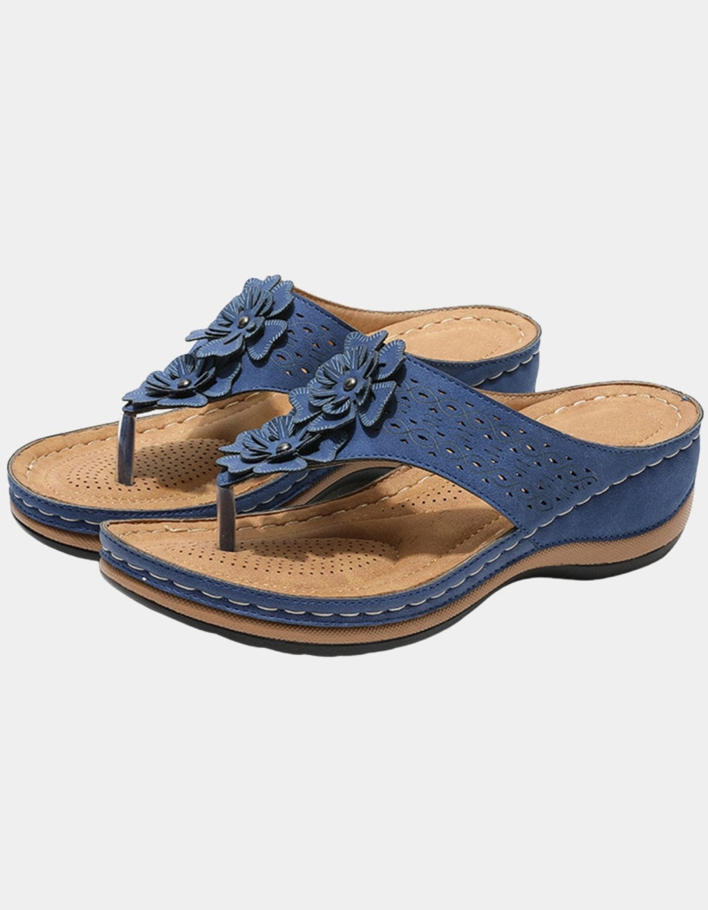 Sandália Confort Plus G4P24 - Sandália Confort Plus Casa Tech Loja Azul 33 